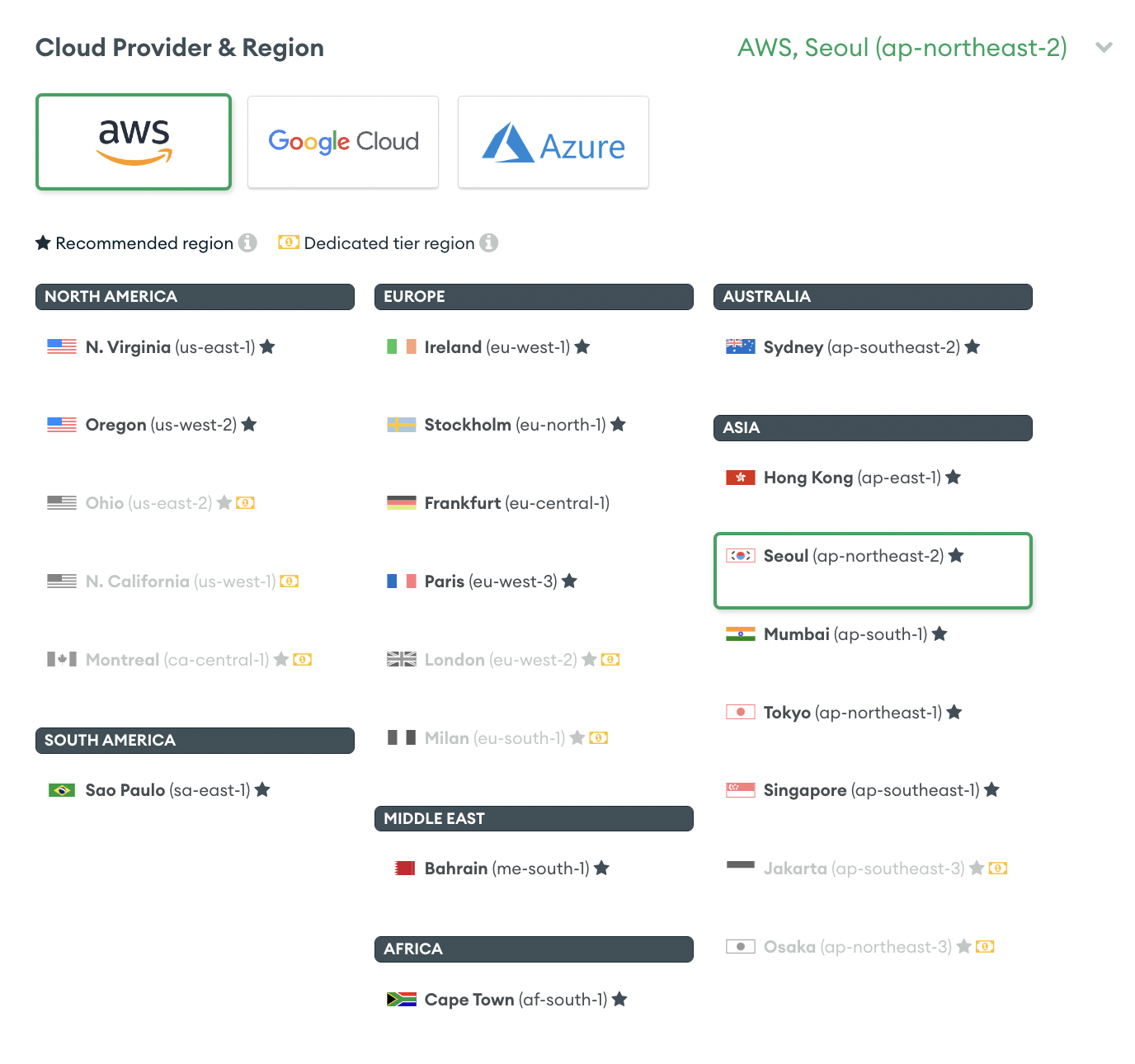 mongoDB_cloudProvider_Region